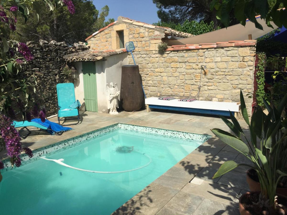 Charming Stone Villa With Pool & Garden Montaren-et-Saint-Médiers Екстериор снимка